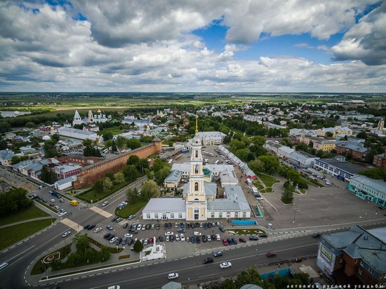 Kolomna, Russia - the view from above, photo 1