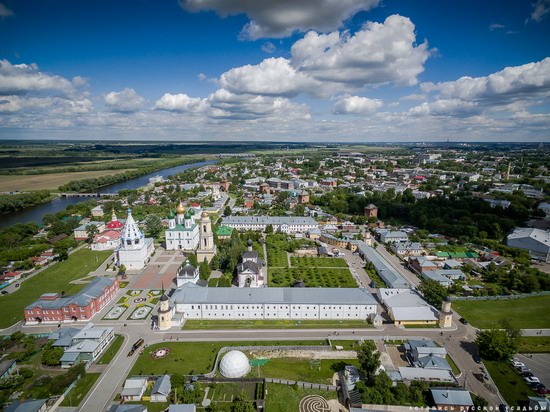 Kolomna, Russia - the view from above, photo 10