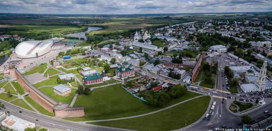 Kolomna, Russia - the view from above, photo 2