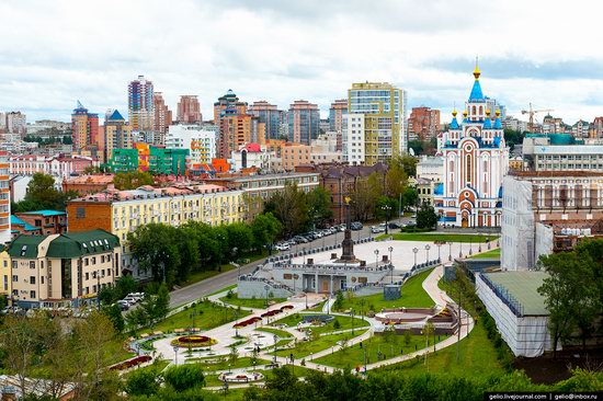 Khabarovsk, Russia - the view from above, photo 3