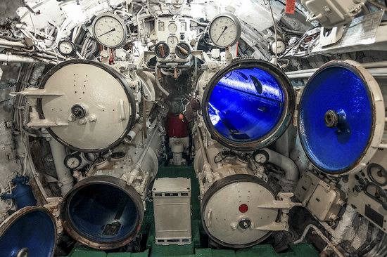 Soviet submarine-museum in St. Petersburg, Russia, photo 24