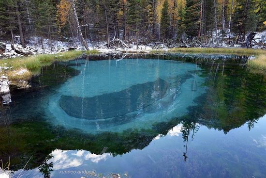 Geyzernoye (Blue) Lake, Altai Republic, Russia, photo 12