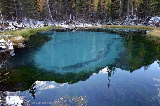 Geyzernoye (Blue) Lake, Altai Republic, Russia, photo 13