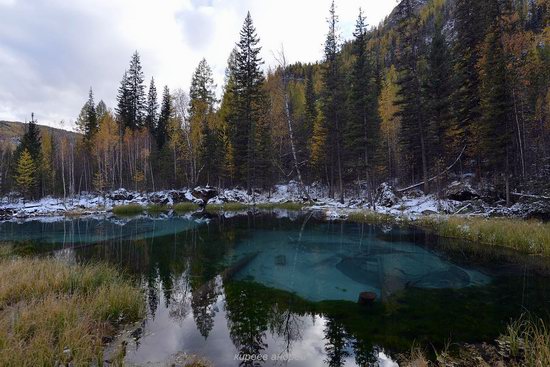 Geyzernoye (Blue) Lake, Altai Republic, Russia, photo 7