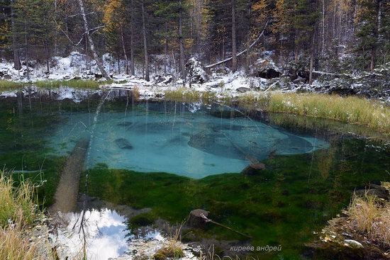 Geyzernoye (Blue) Lake, Altai Republic, Russia, photo 8