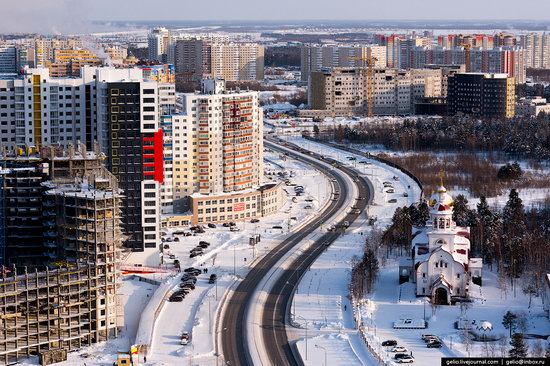 Surgut, Russia - the view from above, photo 13