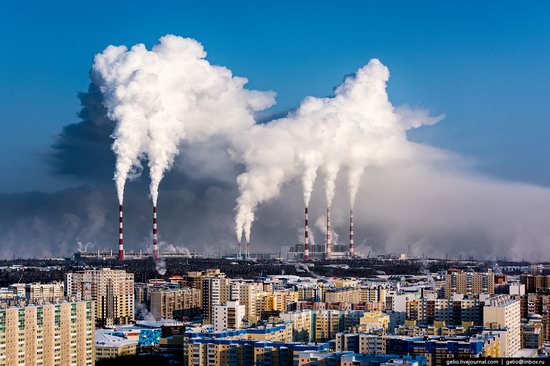 Surgut, Russia - the view from above, photo 28