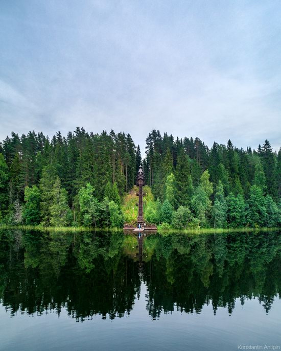 Lake Valdai, Russia - the view from above, photo 12