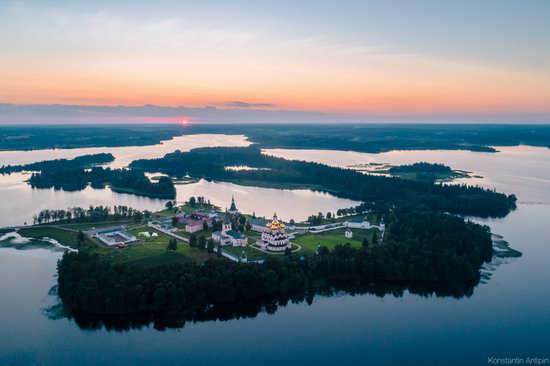 Lake Valdai, Russia - the view from above, photo 9