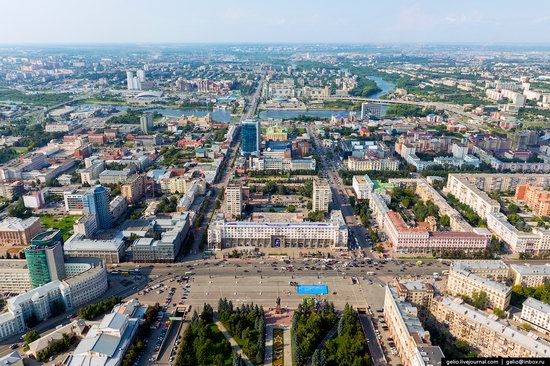 Chelyabinsk, Russia - the view from above, photo 1