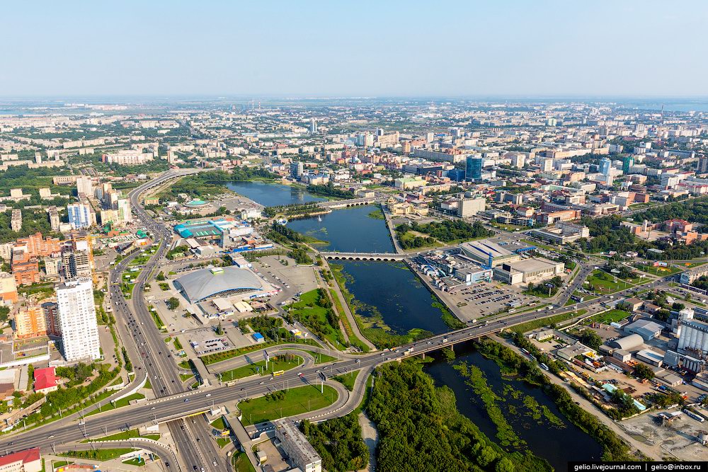 Chelyabinsk – the view from above · Russia Travel Blog