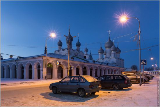 Frosty day in the Rostov Kremlin, Russia, photo 1