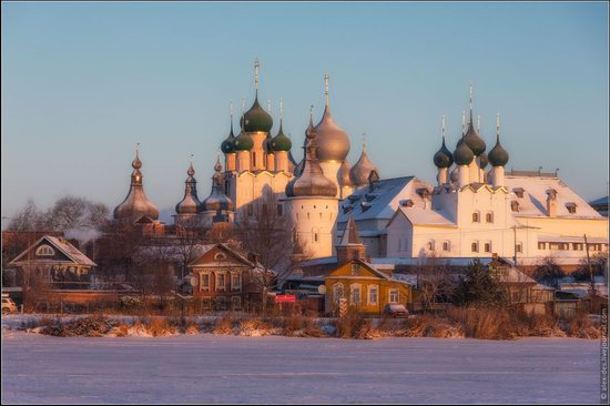 Frosty day in the Rostov Kremlin, Russia, photo 15