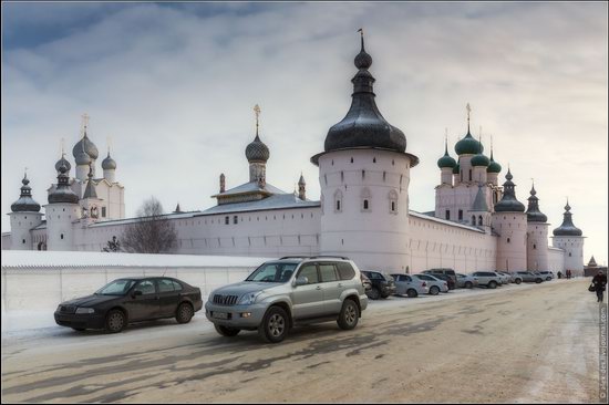 Frosty day in the Rostov Kremlin, Russia, photo 18