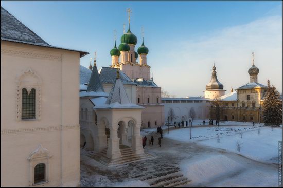 Frosty day in the Rostov Kremlin, Russia, photo 19