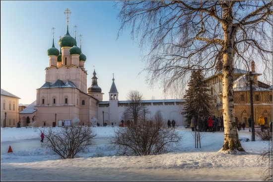 Frosty day in the Rostov Kremlin, Russia, photo 20