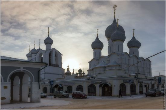 Frosty day in the Rostov Kremlin, Russia, photo 23