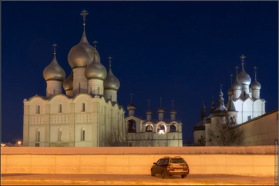 Frosty day in the Rostov Kremlin, Russia, photo 24