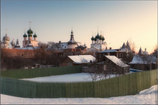 Frosty day in the Rostov Kremlin, Russia, photo 4