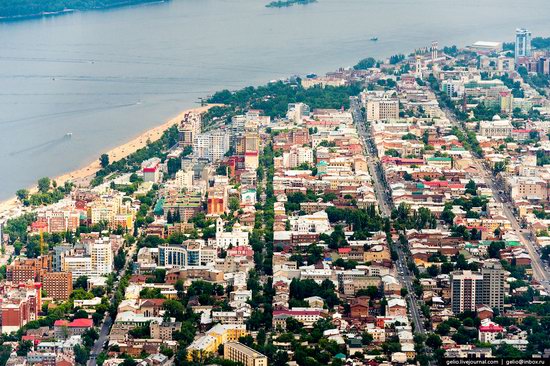 Samara, Russia - the view from above, photo 19