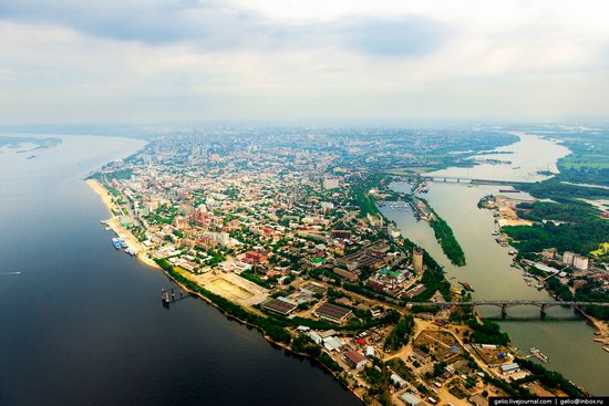 Samara, Russia - the view from above, photo 2