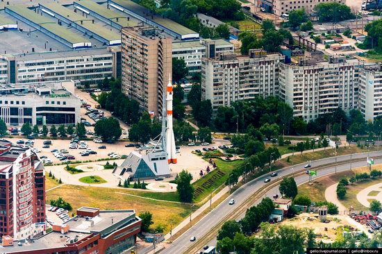 Samara, Russia - the view from above, photo 26