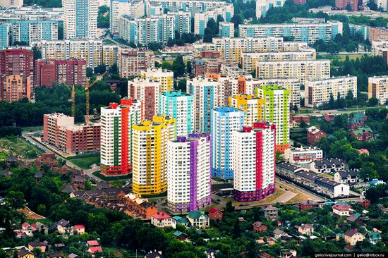 Samara, Russia - the view from above, photo 27