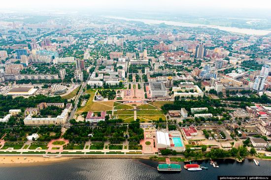 Samara, Russia - the view from above, photo 3