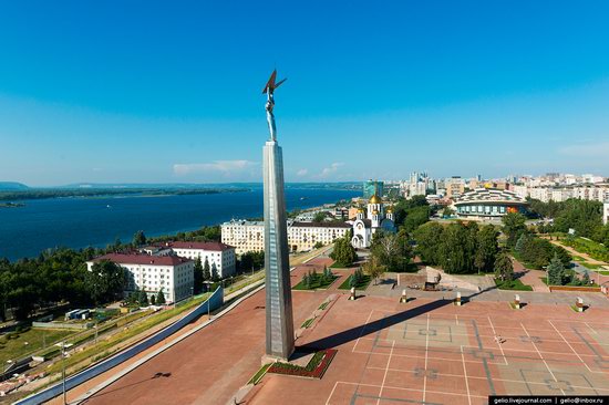 Samara, Russia - the view from above, photo 6