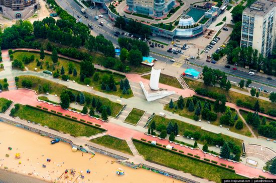 Samara, Russia - the view from above, photo 9