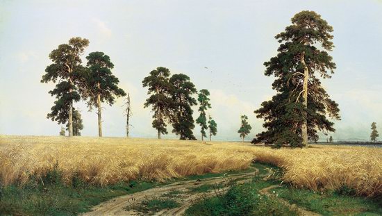 Photorealistic paintings of Ivan Shishkin, picture 1