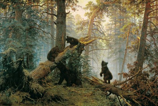 Photorealistic paintings of Ivan Shishkin, picture 11