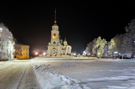 Winter in the center of Vladimir city, Russia, photo 13