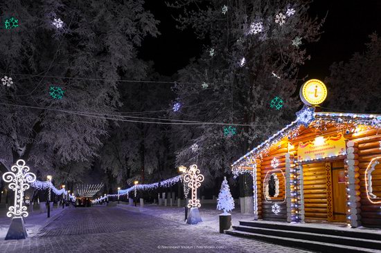 Winter in the center of Vladimir city, Russia, photo 7