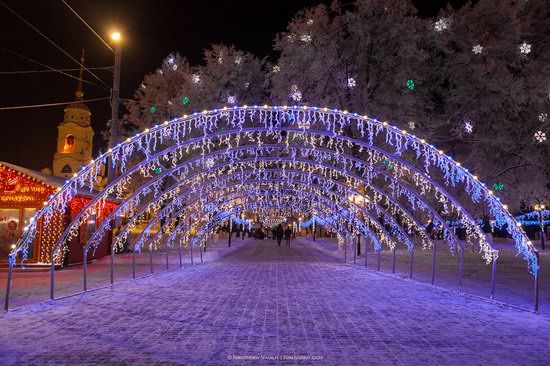 Winter in the center of Vladimir city, Russia, photo 9