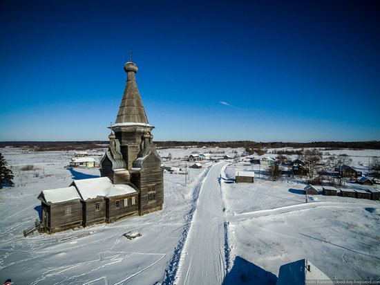 Wooden Ascension Church, Piyala, Arkhangelsk region, Russia, photo 5