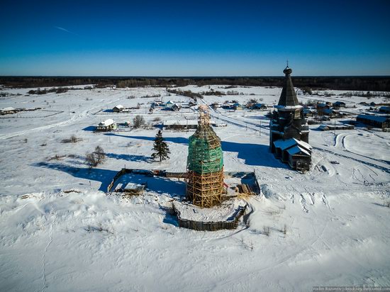 Wooden Ascension Church, Piyala, Arkhangelsk region, Russia, photo 7