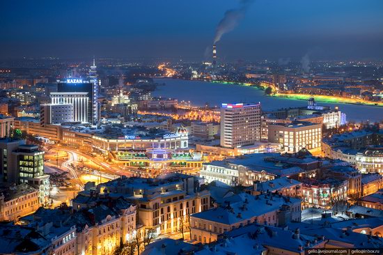 Winter in Kazan, Russia - the view from above, photo 10