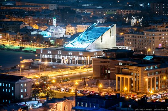 Winter in Kazan, Russia - the view from above, photo 11