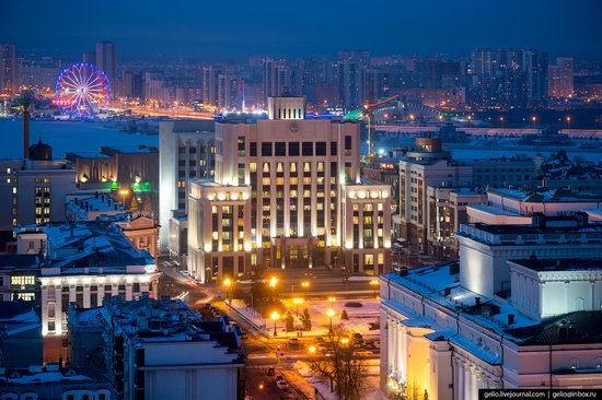 Winter in Kazan, Russia - the view from above, photo 14