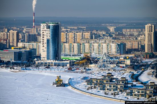 Winter in Kazan, Russia - the view from above, photo 17