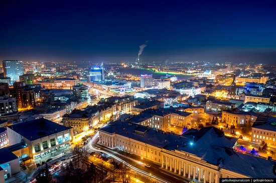 Winter in Kazan, Russia - the view from above, photo 21