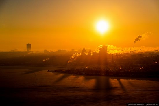 Winter in Kazan, Russia - the view from above, photo 25