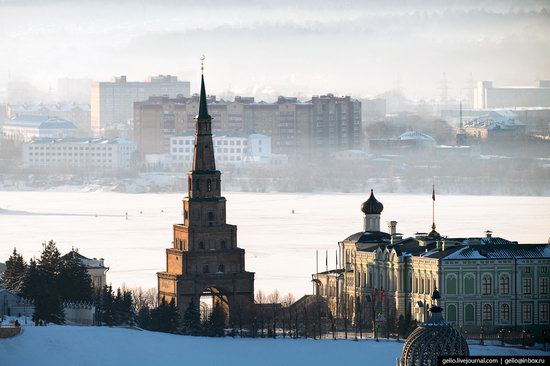 Winter in Kazan, Russia - the view from above, photo 5