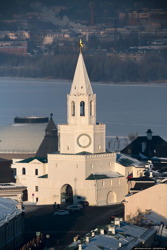 Winter in Kazan, Russia - the view from above, photo 6