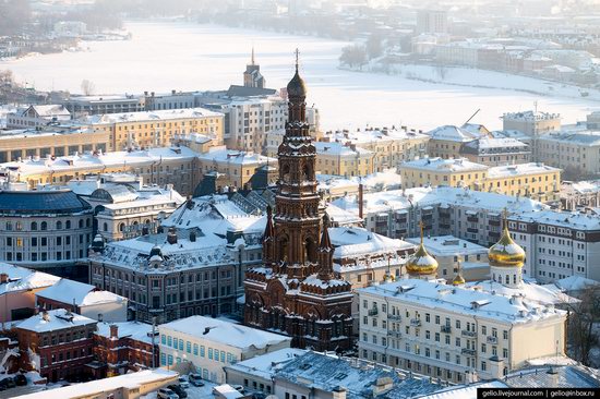 Winter in Kazan, Russia - the view from above, photo 8