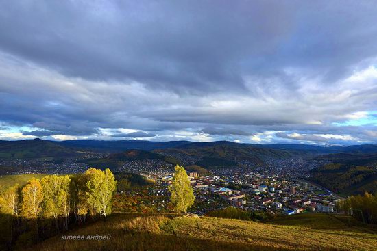 Gorno-Altaysk, Russia - the view from above, photo 1