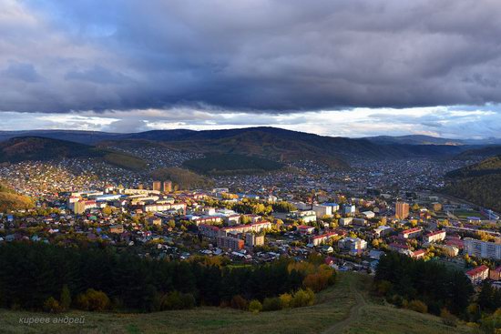 Gorno-Altaysk, Russia - the view from above, photo 3