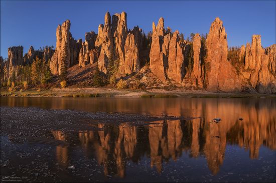 Picturesque Castles of the Sinyaya River in Yakutia, Russia, photo 10