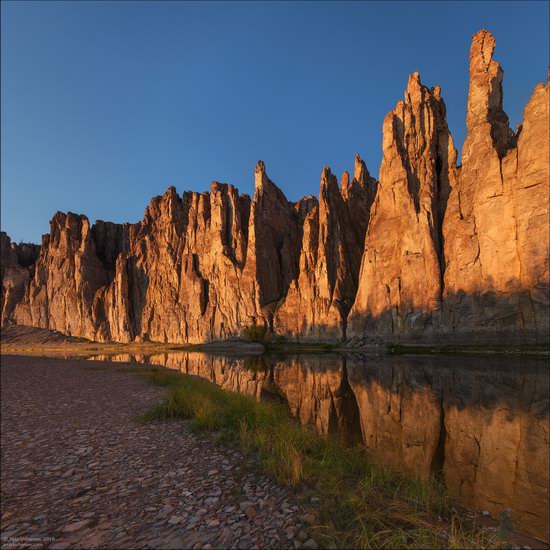 Picturesque Castles of the Sinyaya River in Yakutia, Russia, photo 12